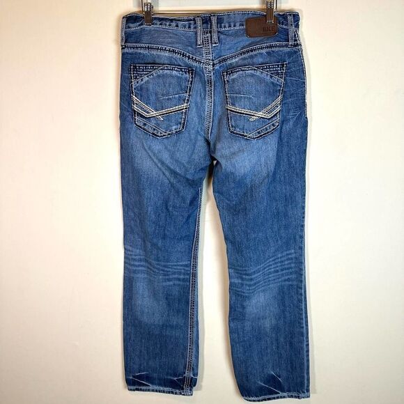 BKE Derek Bootcut Blue Denim Jeans Men’s 32 x 32 Read - Picture 6 of 8